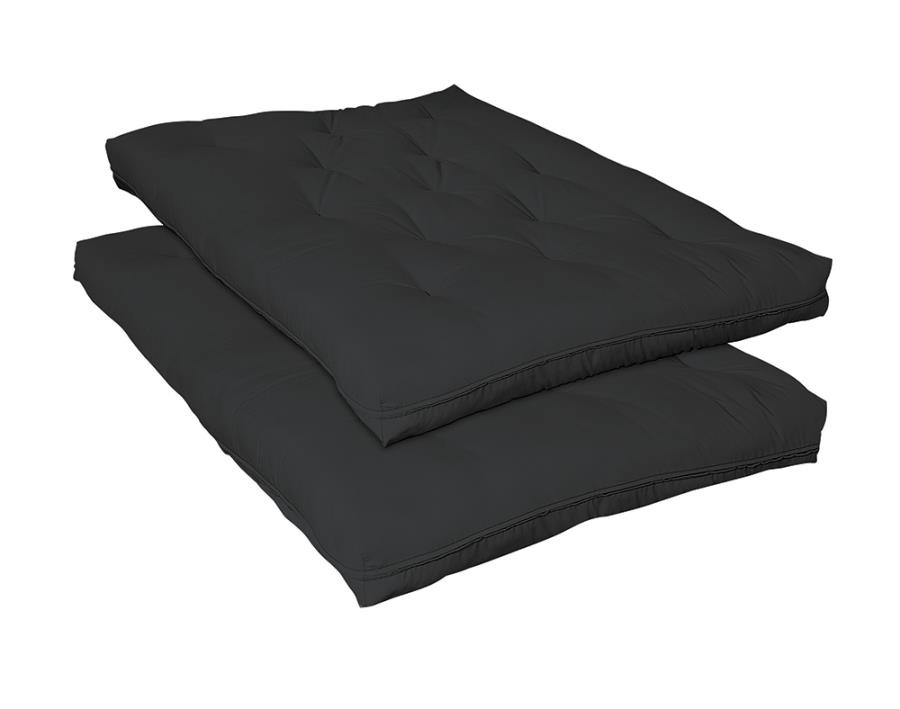 9" Premium Innerspring Futon Pad Black (image for) 9" Premium Innerspring Futon Pad Black