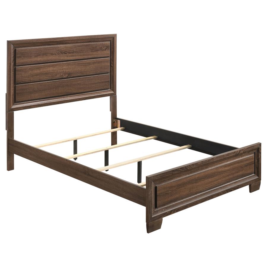 Brandon Wood Full Panel Bed Warm Brown (image for) Brandon Wood Full Panel Bed Warm Brown