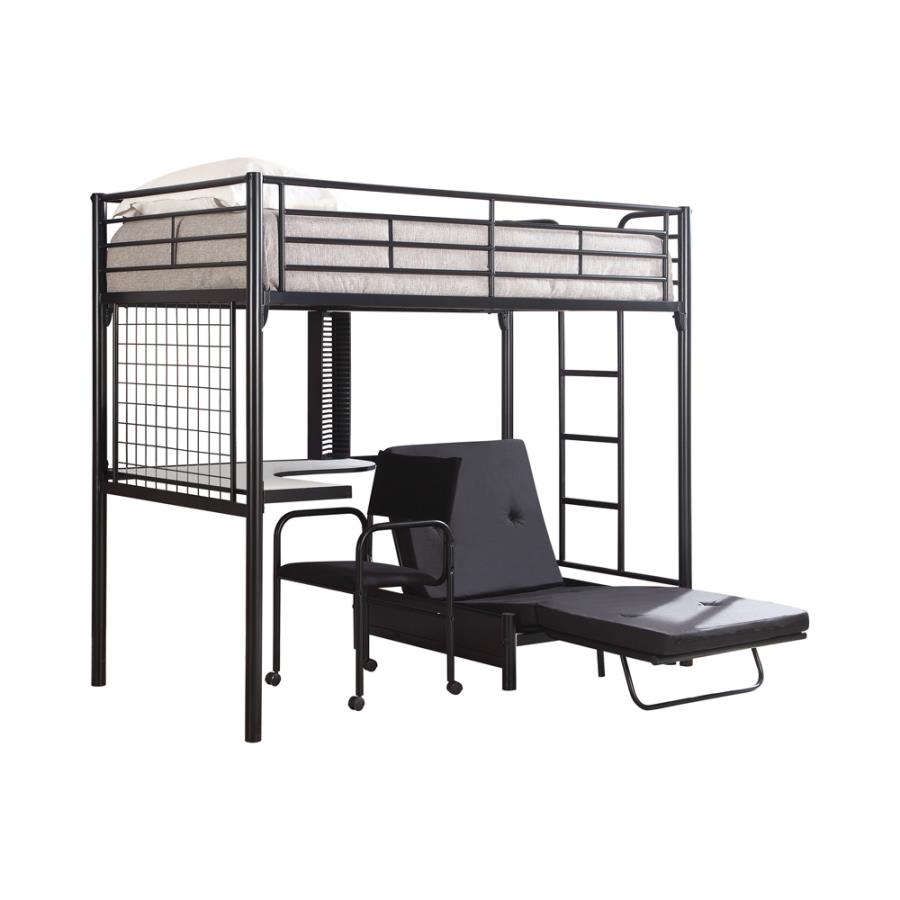 Jenner Futon Pad Black (image for) Jenner Futon Pad Black