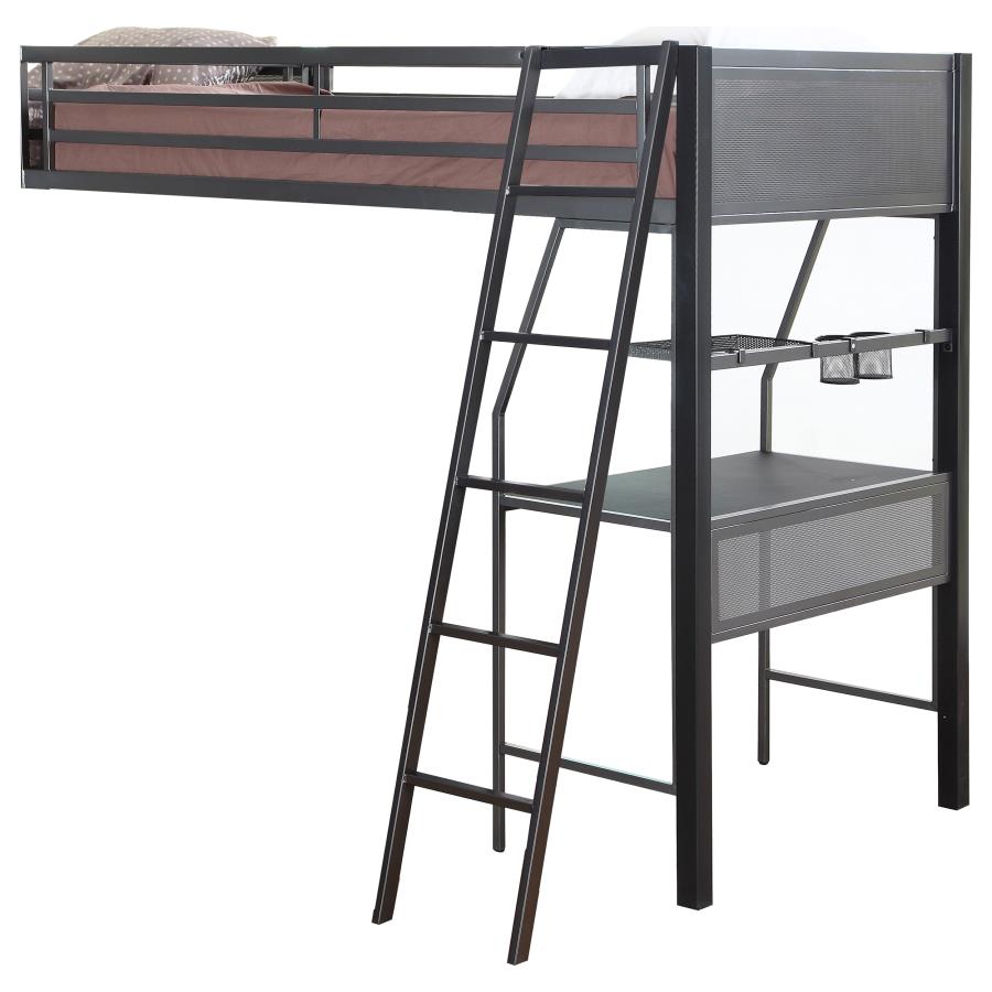 Meyers Twin Loft Add-on Black and Gunmetal (image for) Meyers Twin Loft Add-on Black and Gunmetal