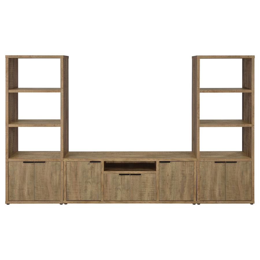 Tabby 3-piece 60" TV Entertainment Center Mango (image for) Tabby 3-piece 60" TV Entertainment Center Mango