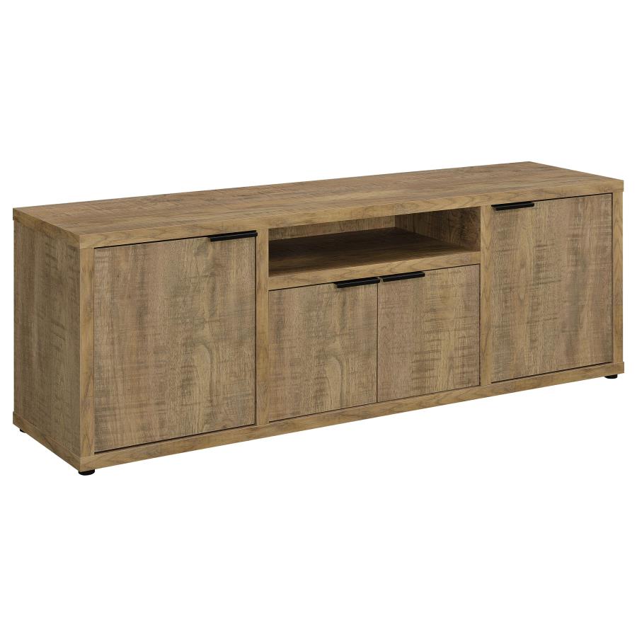 Tabby 4-door Engineered Wood 60" TV Stand Mango (image for) Tabby 4-door Engineered Wood 60" TV Stand Mango