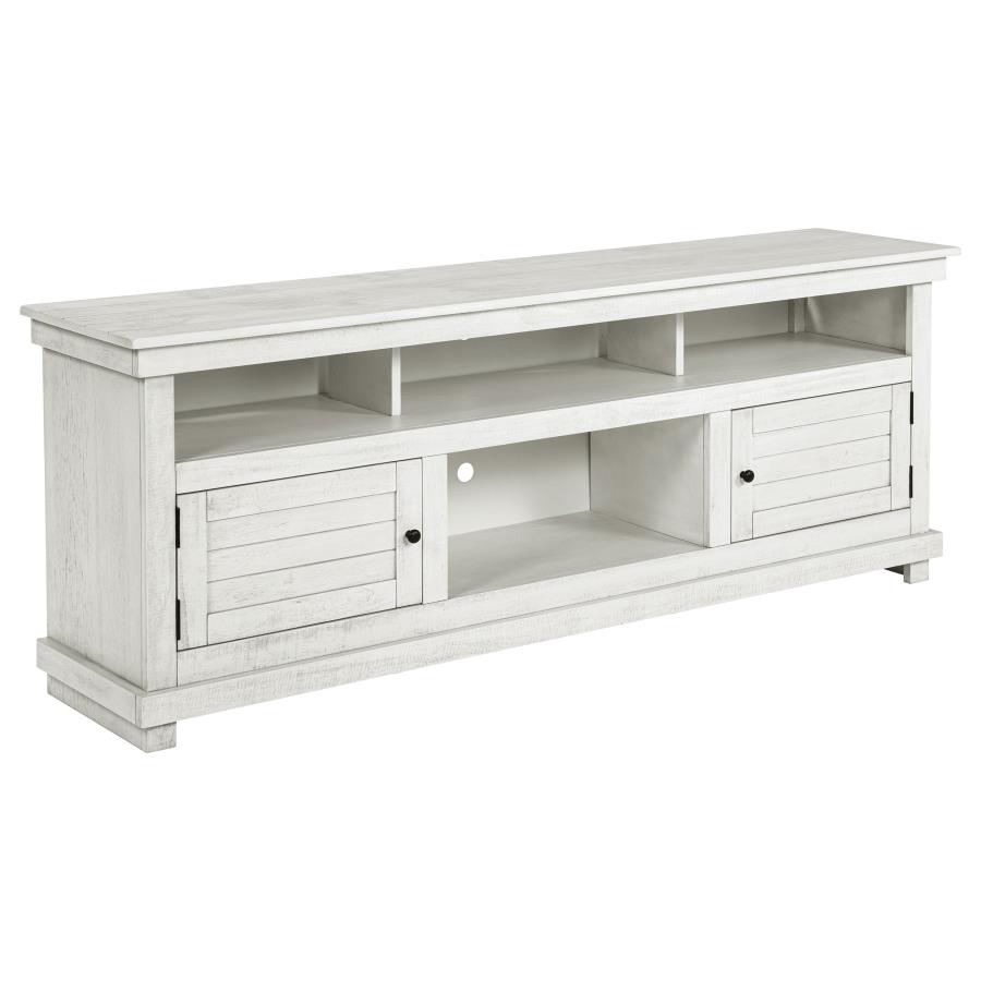 Payne 70-inch TV Stand Media Console White (image for) Payne 70-inch TV Stand Media Console White