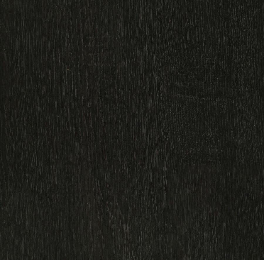 Dacre Round Engineered Wood Top Side End Table Dark Grey