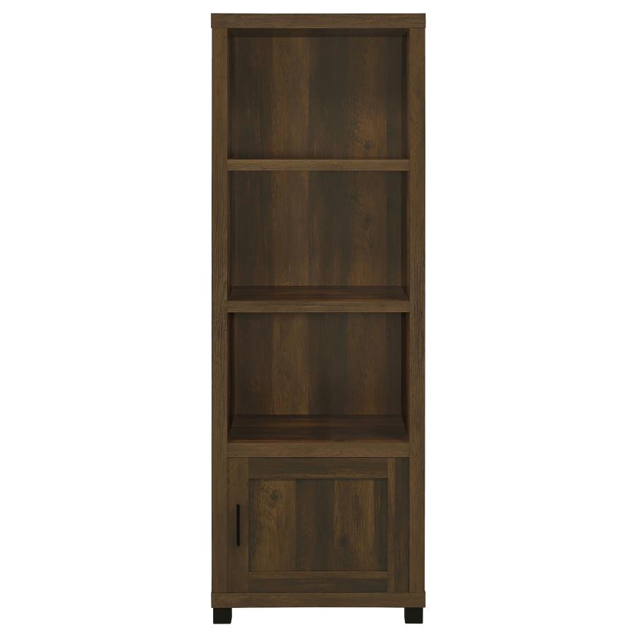 Sachin 3-piece 79" TV Entertainment Center Dark Pine