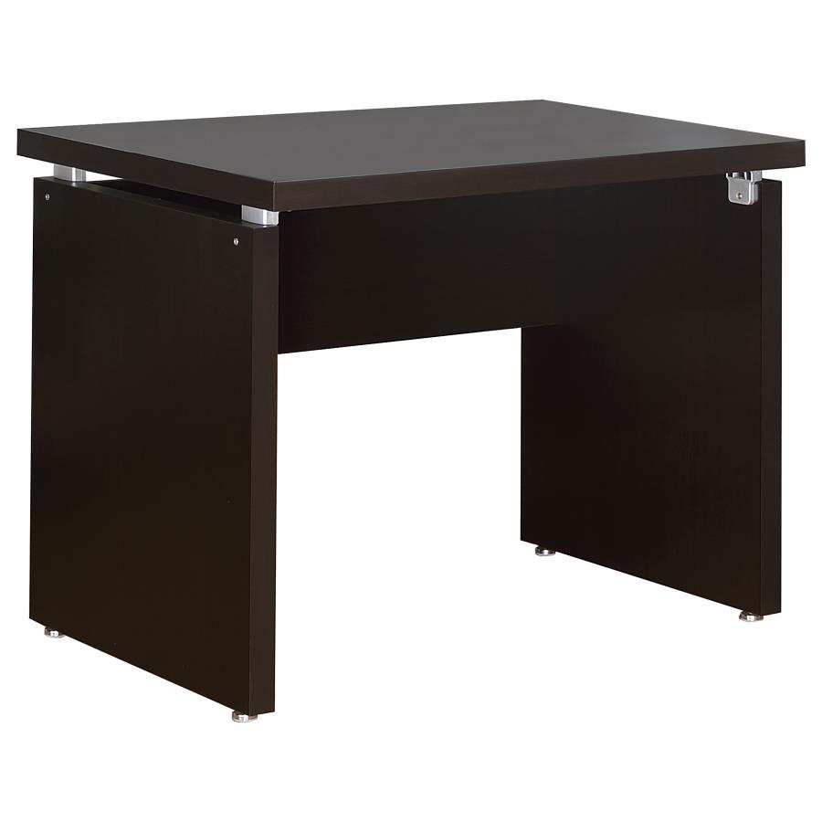 Skylar 39-inch Engineered Wood Writing Desk Cappuccino (image for) Skylar 39-inch Engineered Wood Writing Desk Cappuccino