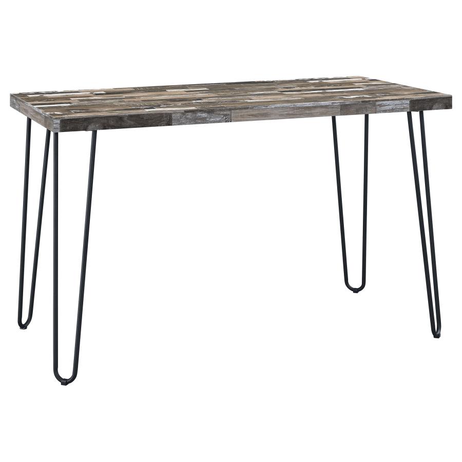 Ems 47-inch Engineered Wood Writing Desk Weathered Brown (image for) Ems 47-inch Engineered Wood Writing Desk Weathered Brown