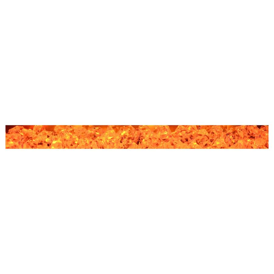Modal Additional Images for Lorelai Mirrored Freestanding Electric Fireplace Silver