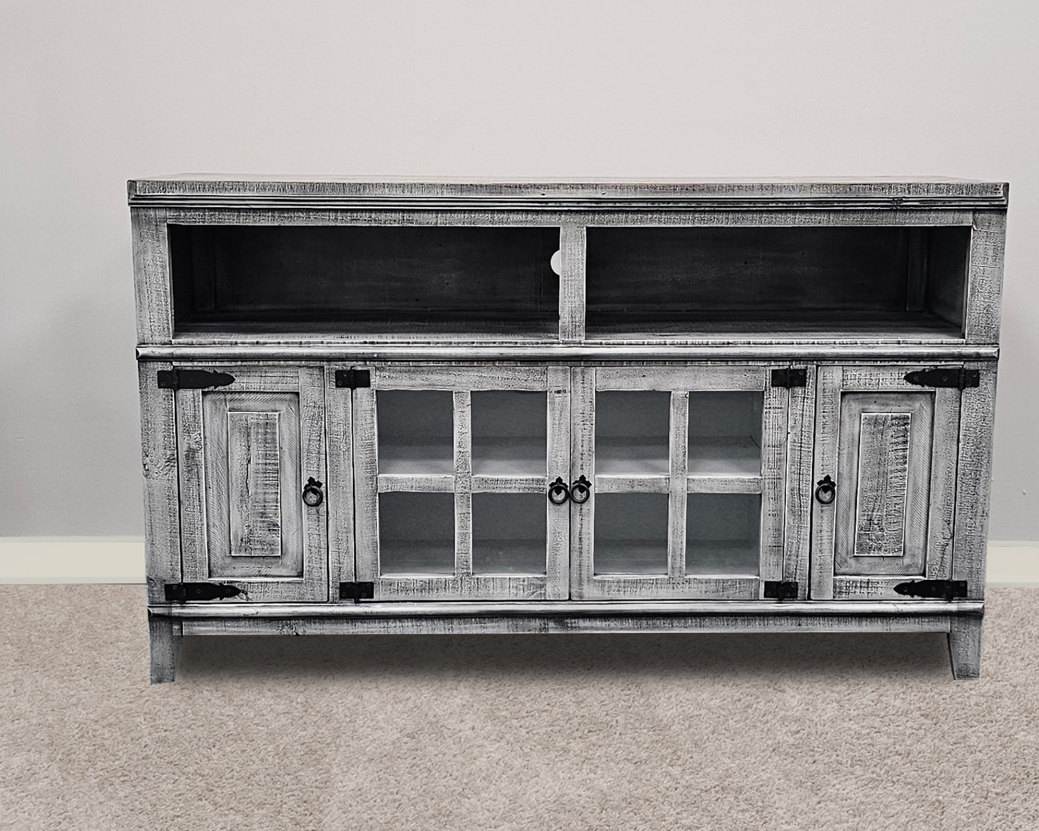 Grey Hacienda 72" TV Stand